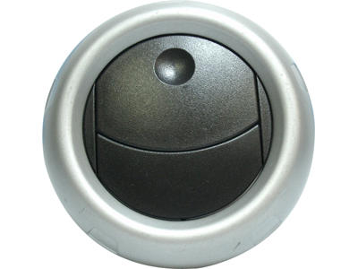 Difusor Ar Painel Fiesta 08/14 Prata (Central/Lateral)