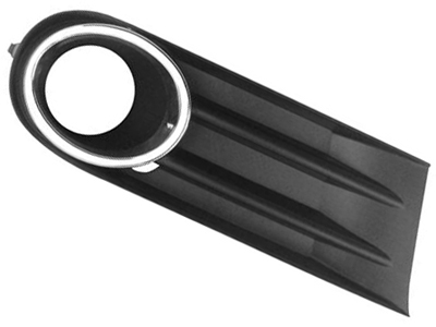 Grade Parachoque Gol 08/12 LD (C/Milha - Aro Cromado)