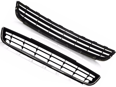 Grade parachoque jetta 11 15 central c friso cromado