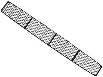 Grade parachoque focus ghia 00 03 c milha