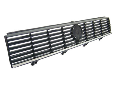 Grade santana 85 90 preta filete cromado