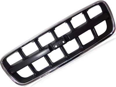 Grade s 10 01 08 preta moldura cromada