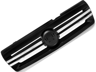 Grade Uno 08/14 e Fiorino 08/13 (Preta - Friso Cromado)