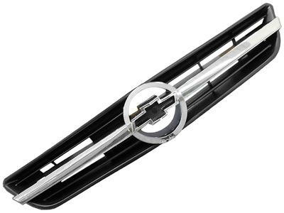 Grade astra 03 preta moldura cromada