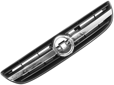 Grade zafira 04 preta friso cromado