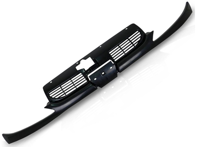 Grade peugeot 206 98 preta friso preto