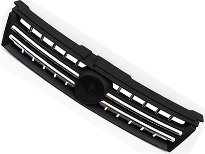 Grade stilo 08 preta friso cromado