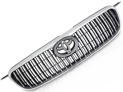 Grade corolla seg 03 08 moldura cromada frisos cromados