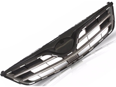 Grade Corolla 12/14 (Preta - Frisos Cromados)