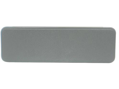 Moldura Rádio Tapa Buraco Cinza (Universal)