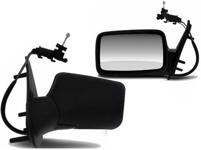 Retrovisor ext golf 98 le c c preto