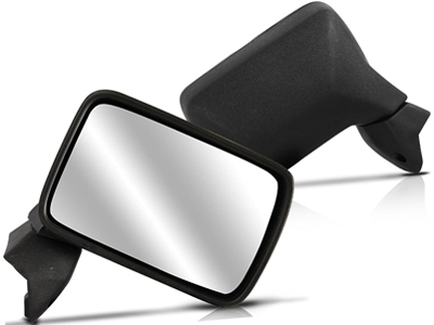 Retrovisor ext gol 84 87 ld fixo preto