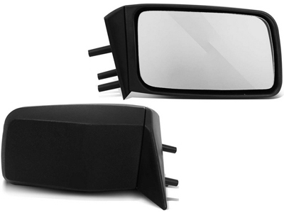 Retrovisor ext gol 88 94 ld fixo preto