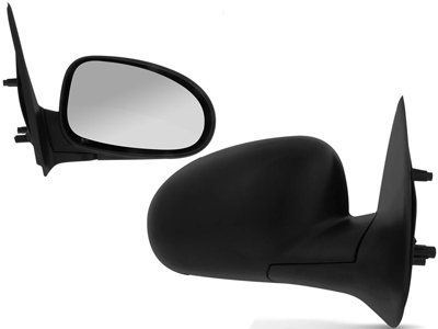 Retrovisor ext gol 95 99 2p ld fixo preto