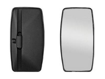 Retrovisor Ext Universal Caminhão/Ônibus 190x320mm (Preto)