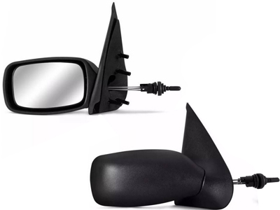 Retrovisor ext fiesta 96 02 le c c preto