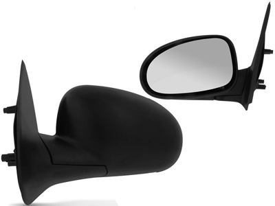 Retrovisor ext gol 95 99 2p le fixo preto