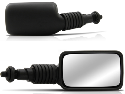 Retrovisor ext uno 88 e mille 91 95 ld fixo c sanfona