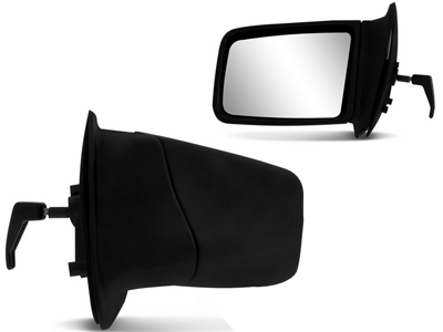 Retrovisor ext kadett 89 le c c preto
