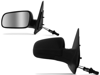 Retrovisor ext gol saveiro 00 12 4p le c c preto
