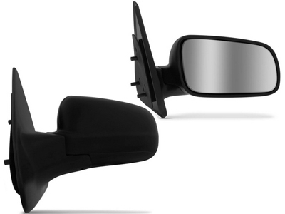 Retrovisor ext gol saveiro 00 12 4p ld fixo preto