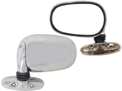 Retrovisor Ext Universal Wind Reversível (Cromado)