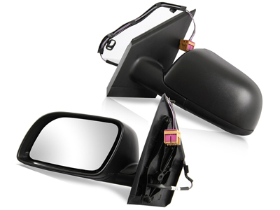 Retrovisor ext polo 03 06 le c c eletrico preto