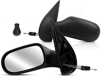 Retrovisor ext palio strada 04 07 2p le c c preto