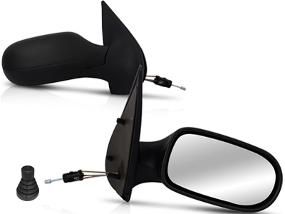 Retrovisor ext palio 04 07 4p ld c c preto