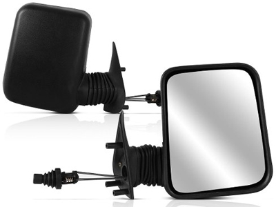 Retrovisor ext fiorino 97 10 ld c c preto