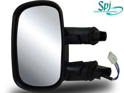 Retrovisor Ext Doblo 02/ LE c/c (Elétrico - Preto)