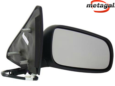 Retrovisor ext santana 98 ld c c eletrico preto