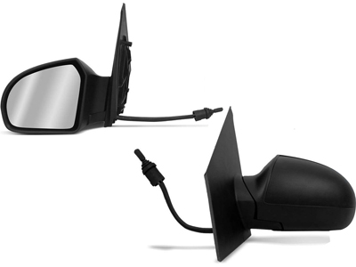 Retrovisor ext fiesta 03 le c c preto