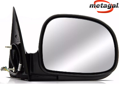 Retrovisor ext silverado ld c c eletrico preto