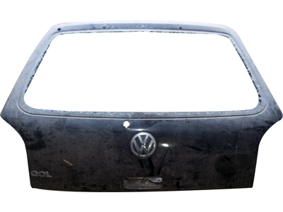 Tampa traseira gol 03 04 usada vermelha c macaneta