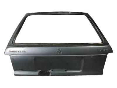 Tampa traseira kadett 96 usada vermelha