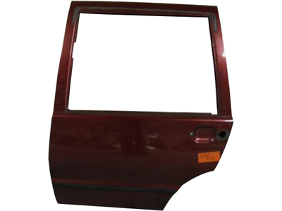 Porta Uno /03 4P TE (Usada - Preta/Branca - C/Friso)