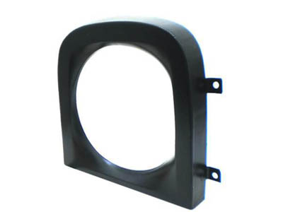 Aro farol d 10 ld preto plastico