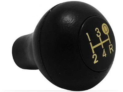 Bola Câmbio F-250/Ranger (5 Marchas - Preta)