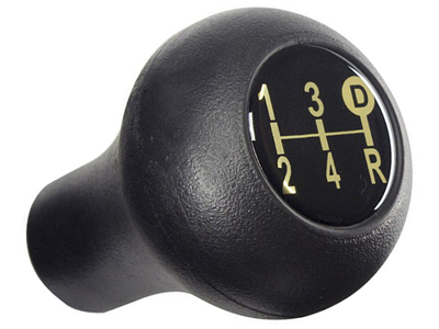 Bola cambio d 20 turbo 5 marchas preta