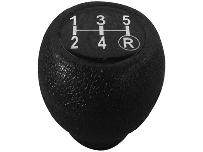 Bola Câmbio S-10/Blazer /00 (5 Marchas, Preta, Acríl Prata)