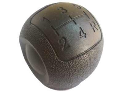 Bola Câmbio Uno 10/ (5 Marchas - Preta - Modelo Novo)