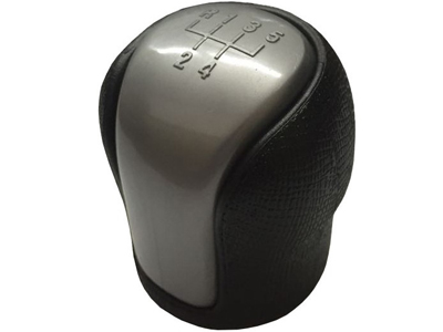 Bola Câmbio Corsa Classic/Prisma (5 Marchas - Preta/Prata)