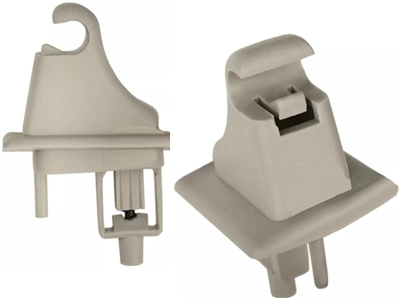 Suporte Quebra Sol S-10 03/11 LE Cinza