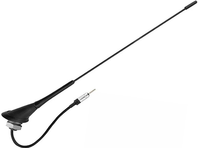 Antena teto gol gti kadett gsi golf polo a3 preta