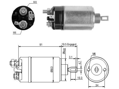 Automatico partida fusca brasilia kombi variant bosch