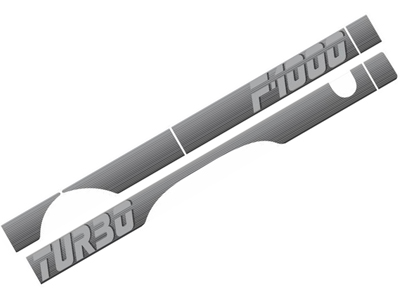 Faixa f 1000 91 turbo prata