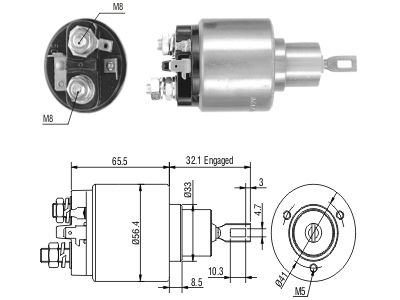 Automático Partida Gol/Fox/Escort (Bosch)