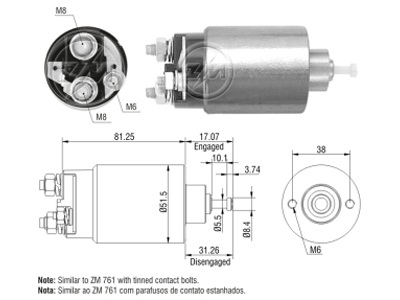 Automático Partida Escort/KA/Fiesta/Courier/Ranger (Ford)
