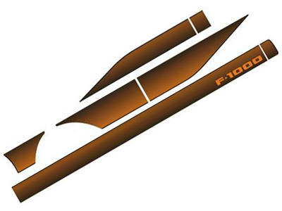 Faixa F-1000 89 Laranja (Jogo)